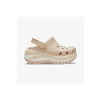 Crocs Classic Mega Crush Platform Krem Kadın Terlik