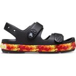 Crocs Crocband Cruiser Flames Çocuk Sandalet - Siyah