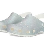 Crocs Crocs Classic Iridescent Glitter Çocuk Terlik/Sandalet 210986-100, White, 29-30