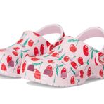 Crocs Crocs klasik futbol terliği, küçük çocuklar için, üniseks çocuk, Pembe Süt, 24/25 EU