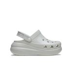 Crocs Crush High Shine 209285-1FT Clog Gri Kadın Terlik