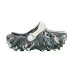 Crocs Echo Marbled Clog 208464-0LE Çocuk Terlik Koyu Yeşil