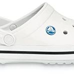 Crocs Erkek Crocband Clog ev terliği, Beyaz Zengin Bahçe, 43/44 EU
