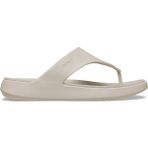 Crocs Getaway Groove Triangle Flip Kadın Parmak Arası Terlik 212018-2MC Frappe - Bej - Krem