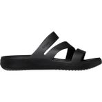 Crocs Getaway Strappy Kadın Terlik Siyah Silikon/Plastik Konforlu Kullanım Alanı İçin