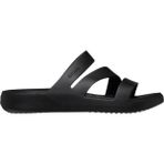 Crocs Getaway Strappy Kadın Terlik Siyah Silikon/Plastik Malzeme ile Rahat Kullanım