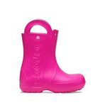 Crocs Handle It Rain Boot T Çocuk Bot, Fuşya, 22-23 Beden 22 EU