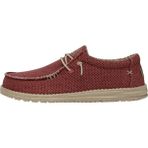 Crocs Hey Dude Wally Braided Erkek Ayakkabı - Kırmızı