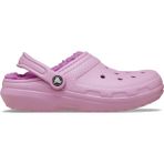 Crocs Kadın Classic Lined Clog Mor Terlik 37-38, 37-38, 203591_5BX, Hydrangea