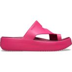 Crocs Kadın Getaway Platform Toe Loop Sandalet, Dragon Fruit, 36 EU, Dragon Fruit, 36 EU