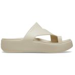 Crocs Kadın Getaway Platform Toe Loop Sandalet, Kum Taşı, 42 EU, Kum Taşı, 42 EU