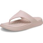 Crocs Kadın Kaçış Üçgen Parmak Arası Terlik, Kuvars, 8