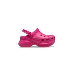 Crocs Kadın Marka Logolu Rahat Günlük Kullanım Fuşya Terlik 206302-6ZQ