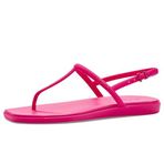 Crocs Kadın Miami Tanga Sandalet, Ejderha meyvesi, 9