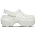 Crocs Kadın Stomp Clog Slip-on Ayakkabı, Tebeşir, 9 Women/7 Men