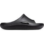 Crocs Mellow Slide Siyah Terlik Günlük Kullanım için Düz Topuklu Silikon Tasarım 208392-1