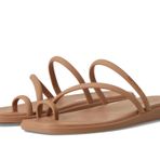 Crocs Miami Toe Loop düz kadın sandaleti, Sütlü Çikolata, 37/38 EU