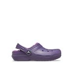 Crocs Mor Kız Çocuk Terlik Classic Lined Clog K