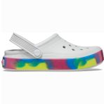 Crocs Off Court Glitter Band Clog K Çocuk Terlik 209714-1FS Atmosphere/Multi