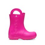 Crocs Pembe Kız Çocuk Yağmur Botu Handle It Rain Boot T