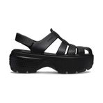 Crocs Stomp Fısherman Kadın Sandalet 209938-001 209938-001 Siyah Siyah