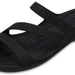 Crocs Swiftwater Sandal W Kadın Terlik Black/Black 36-37