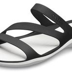 Crocs Swiftwater Sandal W Kadın Terlik Black/White 36-37