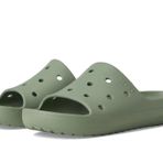 Crocs Üniseks Çocuk Classic Slide V2 Sürgülü Sandalet, Yosun, 36/37 EU