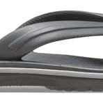 Crocs Üniseks Çocuk Crocband Flip Parmak Arası Terlik, Gri (Slate Grey Smoke), 41/42 EU