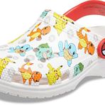 Crocs Üniseks Çocuk Pokemon Classic Clog K Terlik White/Multi 33-34 EU