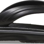 Crocs Üniseks Crocband Flip Parmak Arası Terlik, Siyah arduvaz grisi, 35.5/37 EU