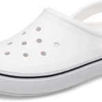 Crocs Üniseks Platform Crocs Off Court Clog Sandalet, Beyaz, 5 Women/3 Men