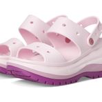 Crocs Üniseks Yetişkin Classic Mega Crush Sandalet, Dolgu Topuk, Ortanca, 36 EU