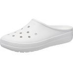 Crocs Uniseks-Yetişkin Klasik Düşük Profilli Takunya Slip-on Ayakkabı, Beyaz, 8 Women/6 Men