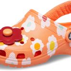 Crocs Uniseks-Yetişkin Klasik Grafik Tıkanıklığı, Trabzon hurması/Multi, 17 Women/15 Men