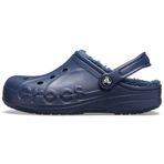 Crocs Unisex Baya Lined Clog Sandalet, Navy/Navy, 41-42