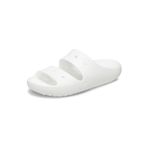 Crocs Unisex Classic V2 sandalet, Beyaz, 45/46 EU