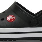 Crocs Unisex Çocuk Crocband Clog T Terlik, Black, 23-24 EU