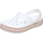 Crocs Unisex Crocband Sandalet 39-40, 39-40, 11016-1WE, Beyaz, Unisex Yetişkin