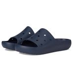 Crocs Unisex Klasik Slide V2 Sandalet, lacivert, 37/38 EU