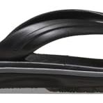 Crocs Unisex Yetişkin Crocband Flip Flop Sandalet, Siyah Kayrak Gri, 9 Women/7 Men