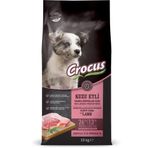 Crocus 15 kg Kuzu Etli Pirinçli Tahıllı Orta-Büyük Irk Yavru Kuru Köpek Maması