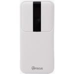 Crocus 22.5W 10.000 mAh Pd+Qc 3.0 Type-C 2 Usb Micro USB LCD Ekranlı Beyaz Powerbank
