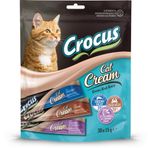 Crocus 30x15 gr Çoklu Somon Karides Yengeç Kedi Ödülü