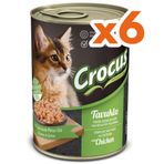 Crocus Kitten Tavuk Etli Sos İçinde Parça Etli Yavru 6x400 gr Kedi Konservesi