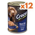 Crocus Kuzu Etli Sos Içinde Parça Etli 12x400 gr Köpek Konservesi