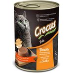 Crocus Pate Tavuk Etli 400 gr Kedi Konservesi
