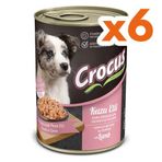 Crocus Puppy Kuzu Etli Sos Içinde Parça Etli 6x400 gr Yavru Köpek Konservesi
