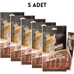 Crocus Yengeçli Krema Kedi Ödülü 4X15GR 5 Adet