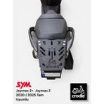 Crodle Joymax Z+ / Joymax Z Arka Çanta Demiri Tabla 2020-2025 - Shad SH58X SH59X Tam Uyumlu - Standart - Siyah